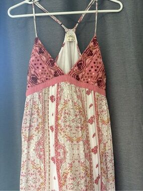 O'Neill Pink and White Floral Sundress